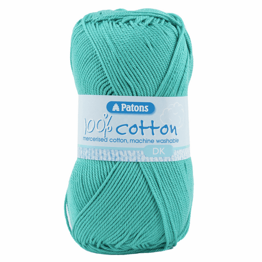100% Cotton Yarn - Double Knitting x 100g - Jade